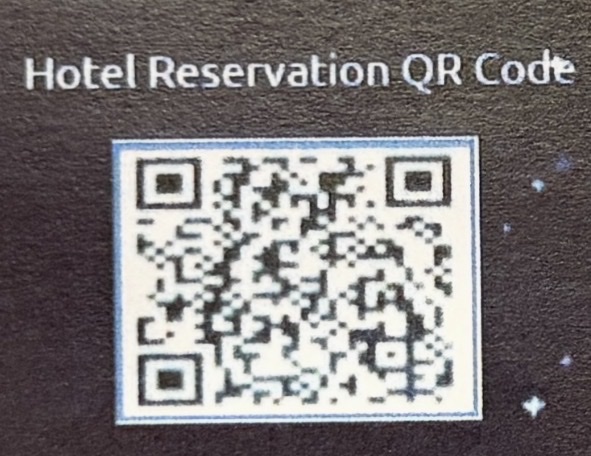 Hotel Reservation QR Code